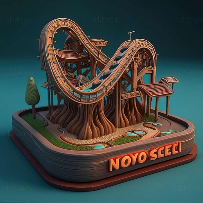 3D модель Игра RollerCoaster Tycoon 3 Soaked (STL)